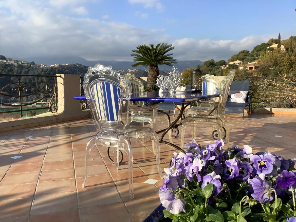 Les Grimaldines - Maison D'Hotes Cagnes-sur-Mer Eksteriør billede