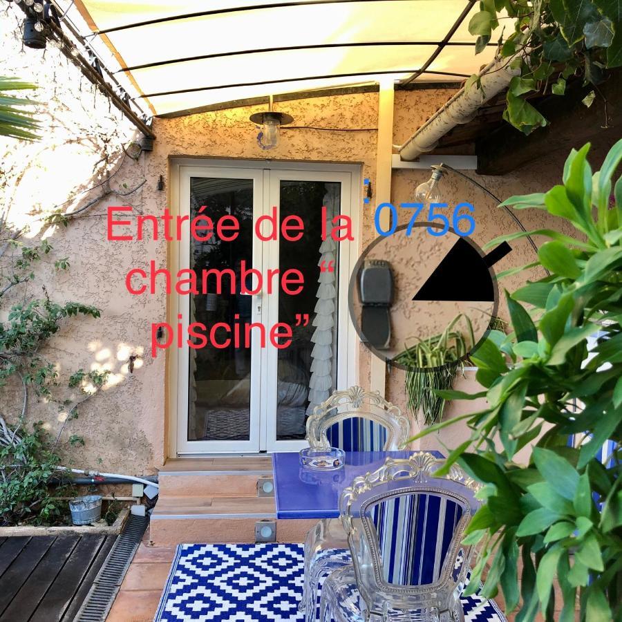 Les Grimaldines - Maison D'Hotes Cagnes-sur-Mer Eksteriør billede