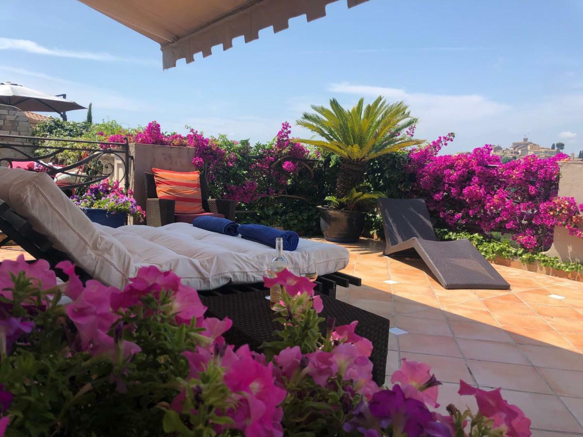 Les Grimaldines - Maison D'Hotes Cagnes-sur-Mer Eksteriør billede